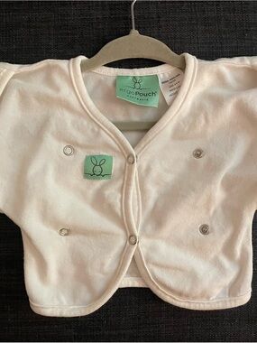 ErgoPouch (2-6M) Organic Cotton Butterfly Cardi 0.2 TOG